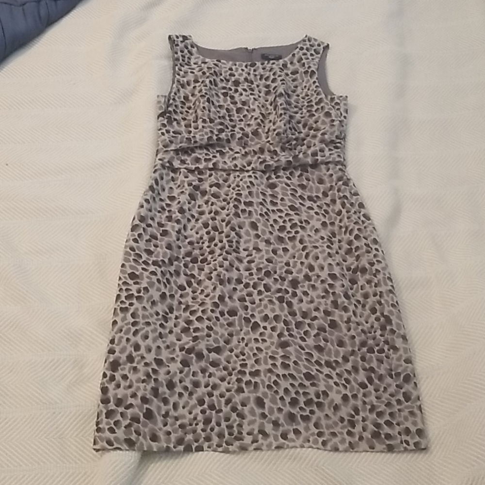 Animal print dress